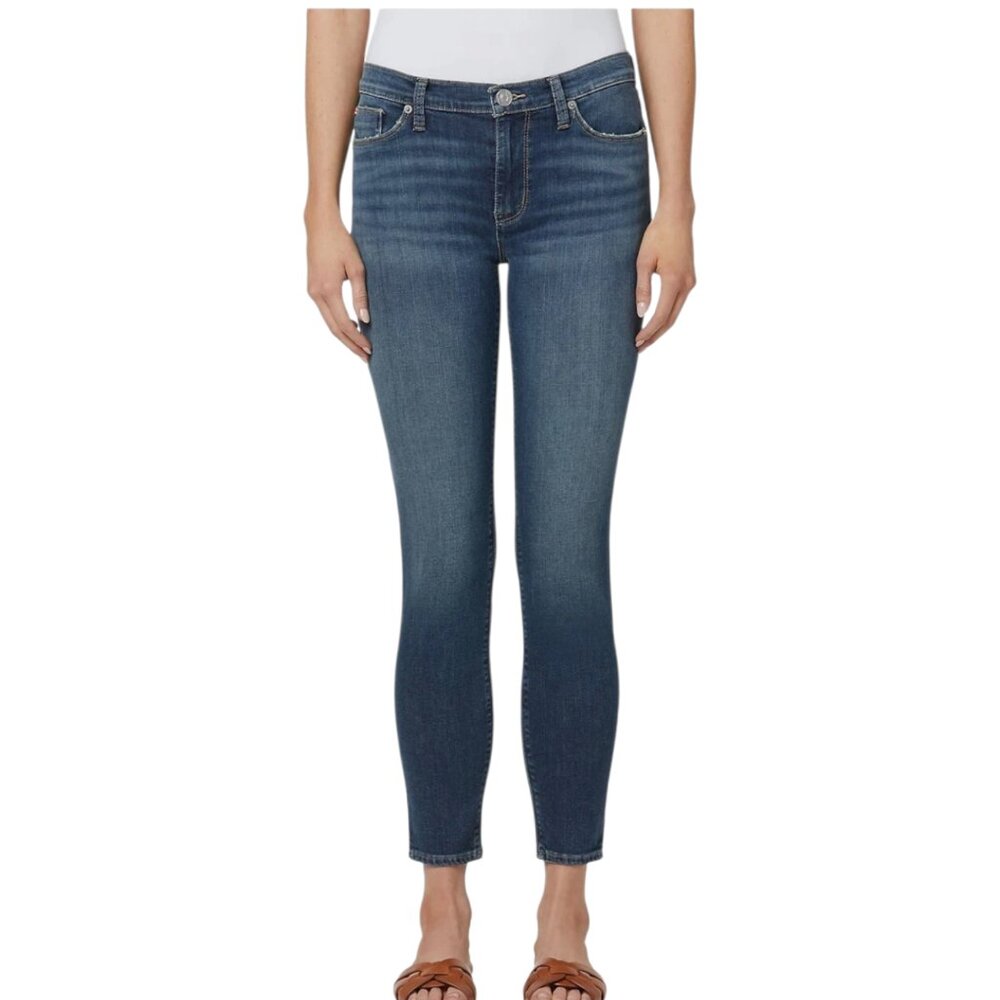 Hudson Jeans Mid Rise Ankle Natalie Super Skinny Medium Wash NWOT - 28 (6)
